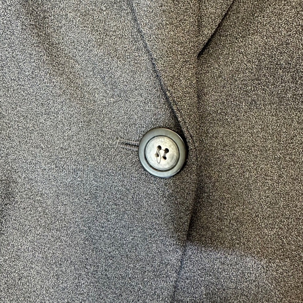 Jones New York Suit Blazer Career Office Button Front Gray Size 10 - Picture 3 of 5